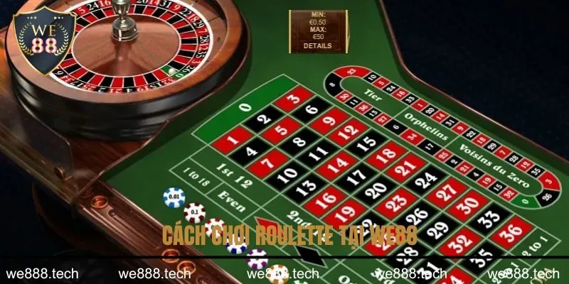 Cách chơi Roulette tại We88