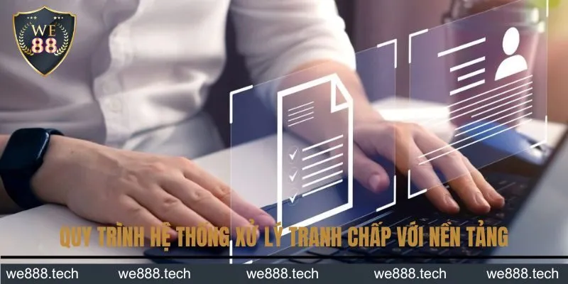 Quy trình hệ thống xử lý tranh chấp với nền tảng 